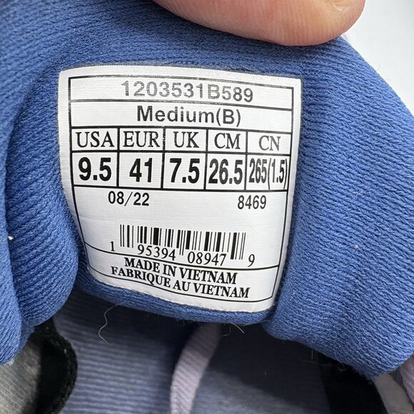 Brooks Sneakers Womens Size 9.5 Adrenaline GTS 22 Running Purple Dutch Blue Walk - Picture 3 of 10